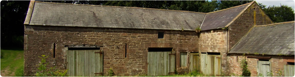 Delapidated barn