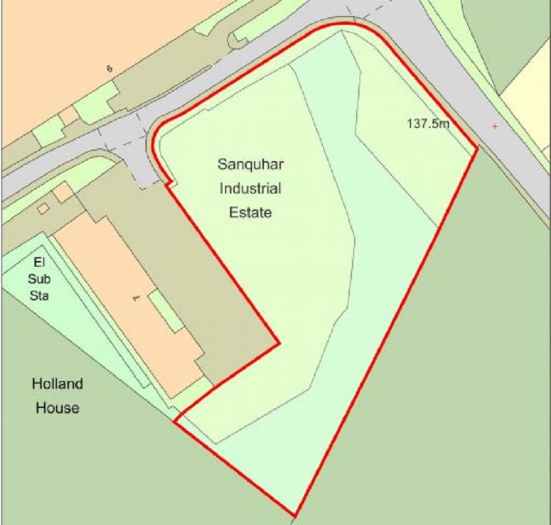 Land at Industrial Estate Sanquhar